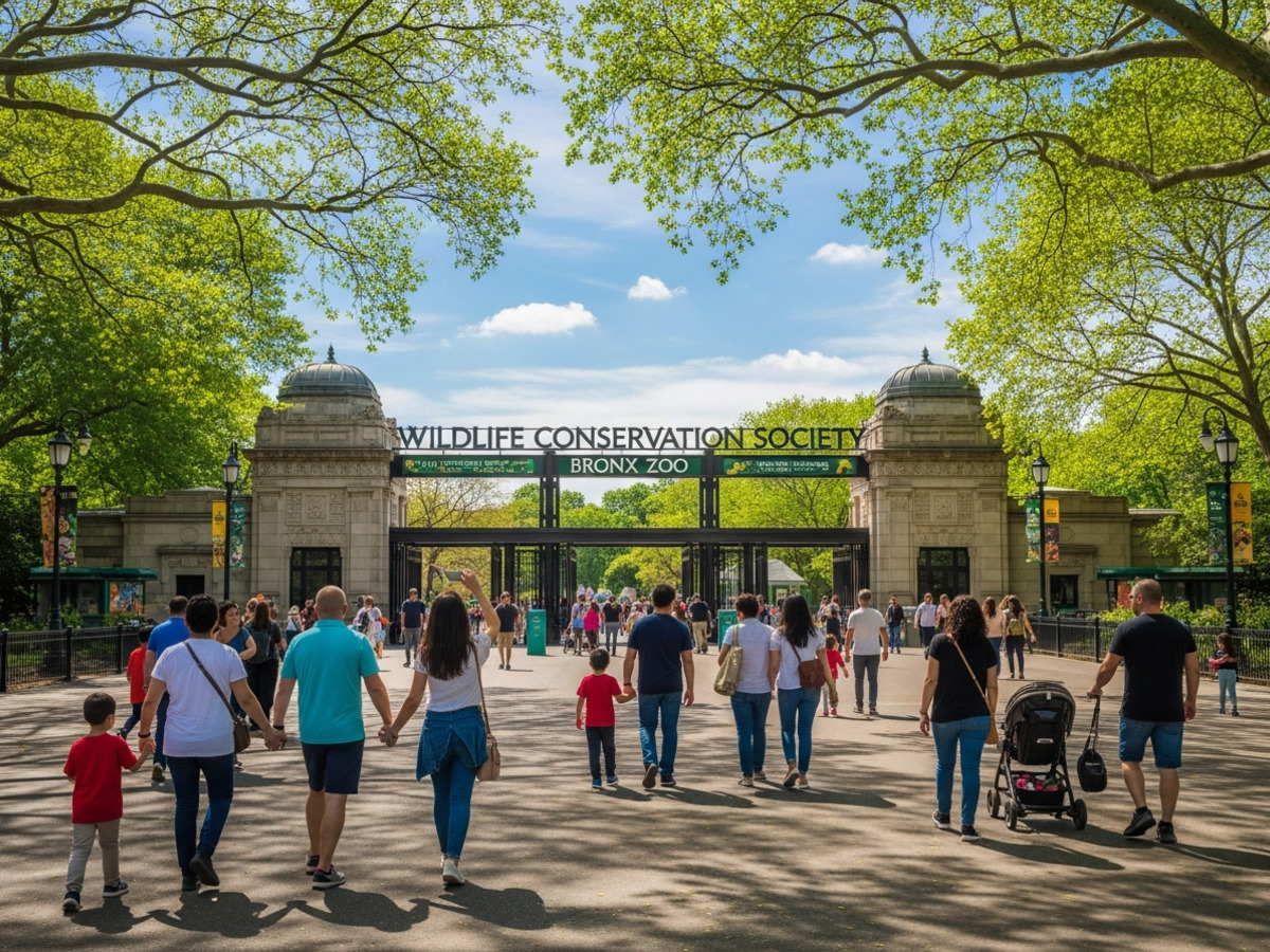 Wildlife at a New York zoo
